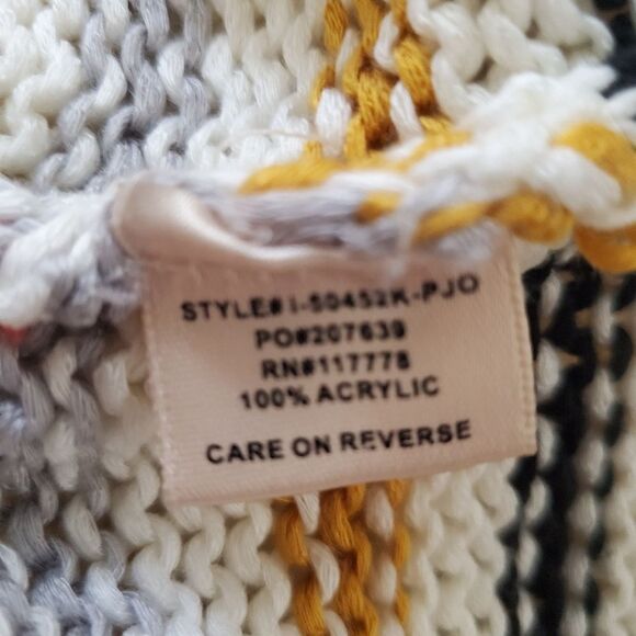 Lovestitch Sera Striped Knit Pullover sz Sm - Picture 10 of 11